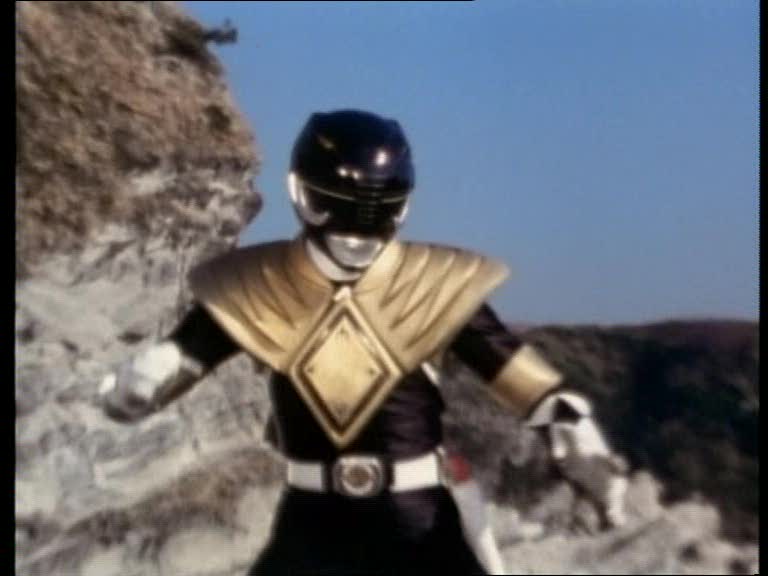 Ranger Noir avec la Puissance DragonZord