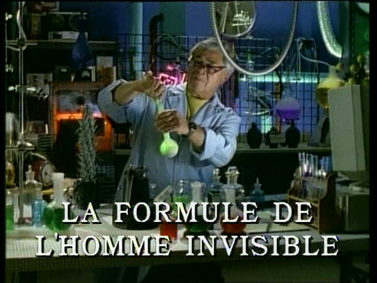 La formule de l'homme invisible