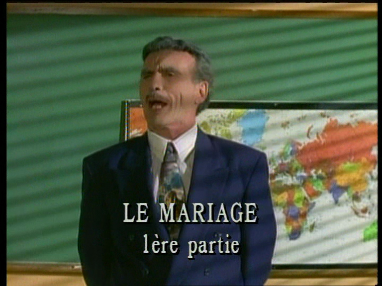 Le mariage, partie 1