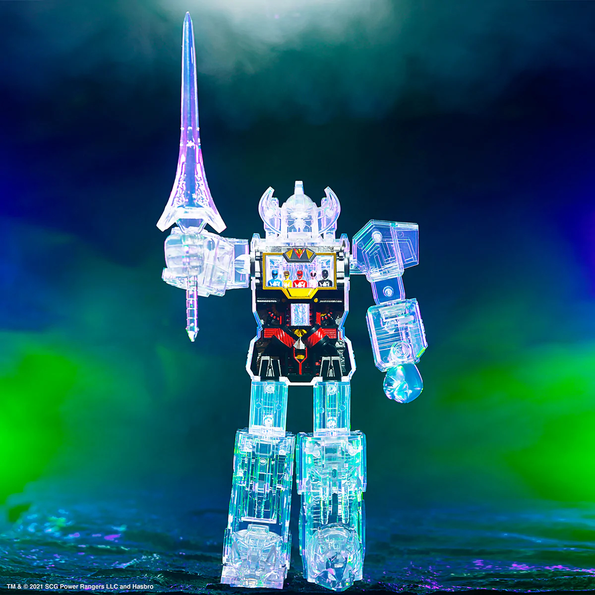 Super Cyborg Megazord (Clear)