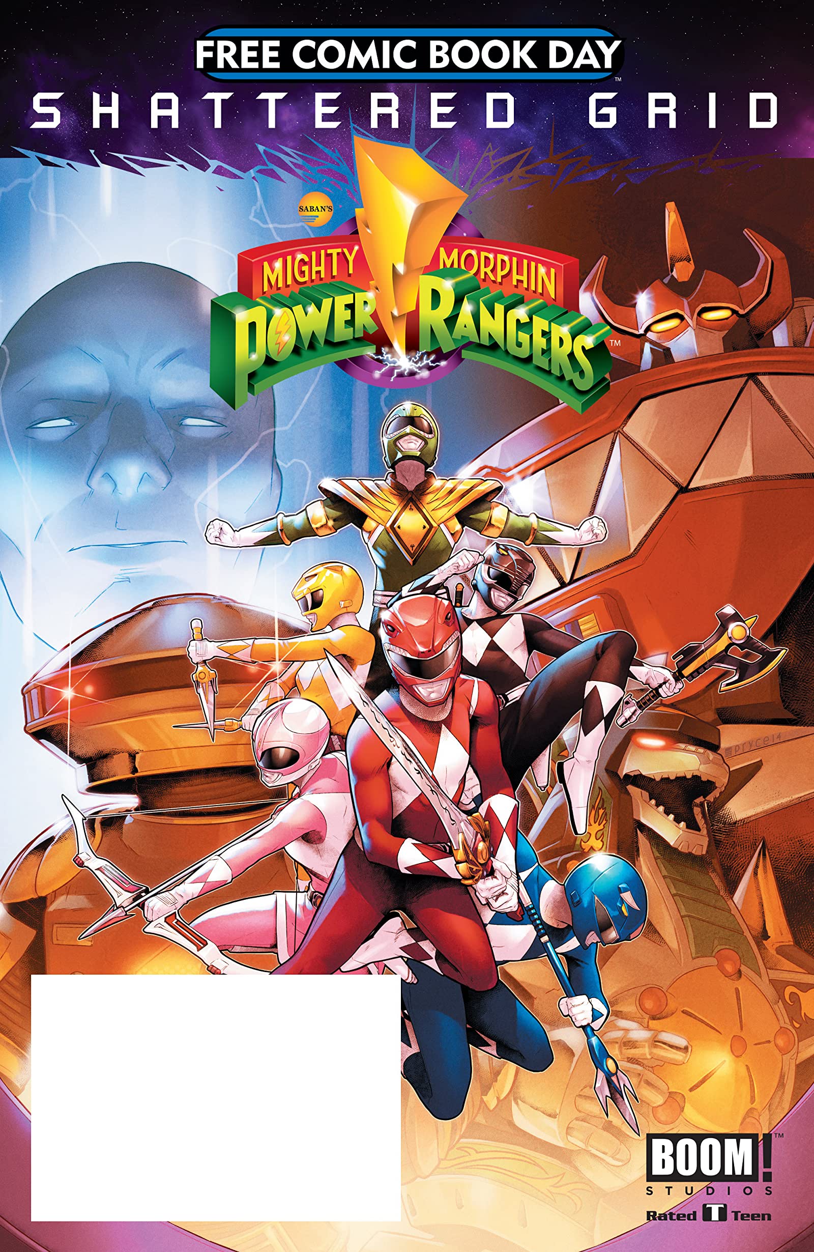Mighty Morphin Power Rangers FCBD 2018 Special