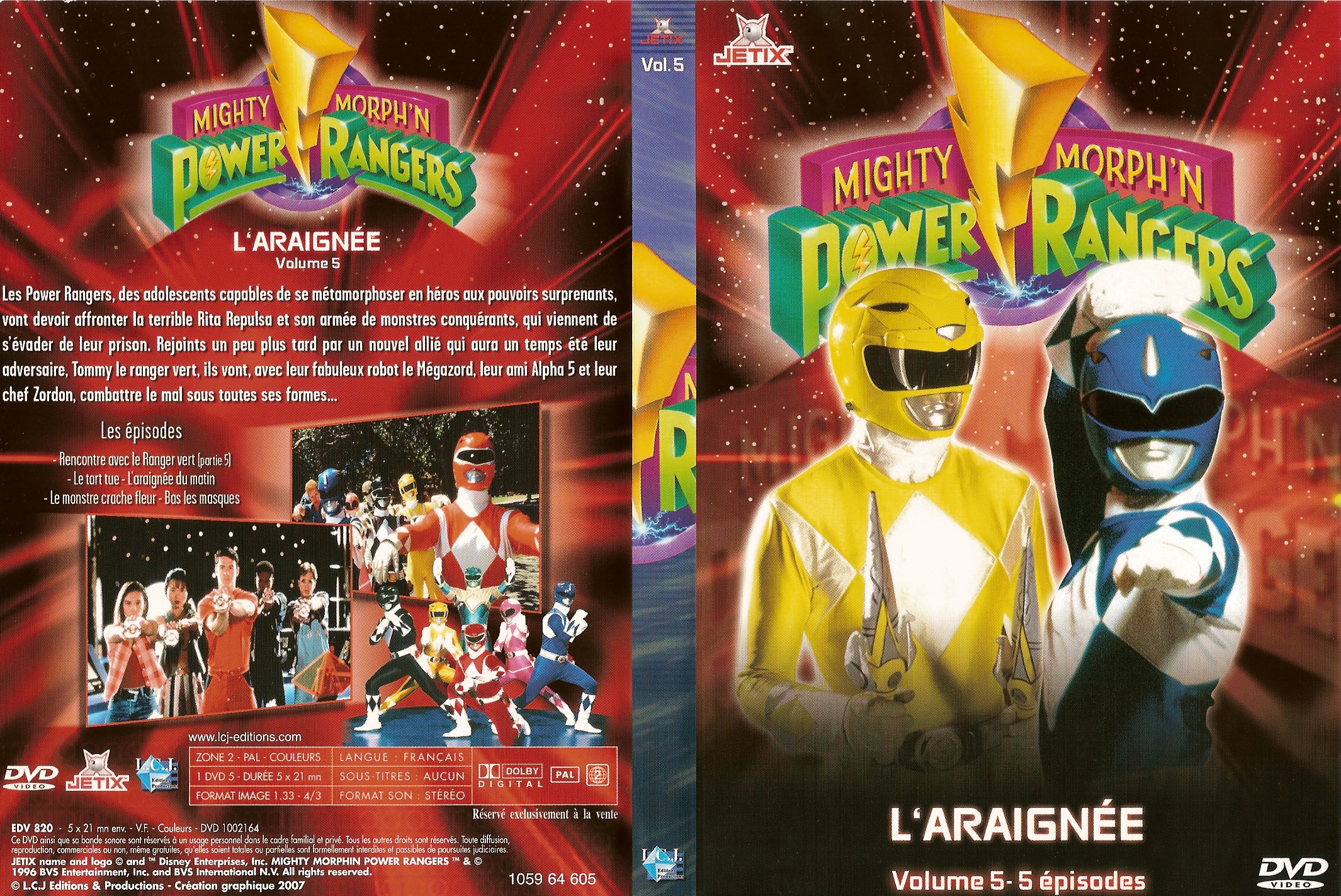 Volume 5 L'araignÃ©e