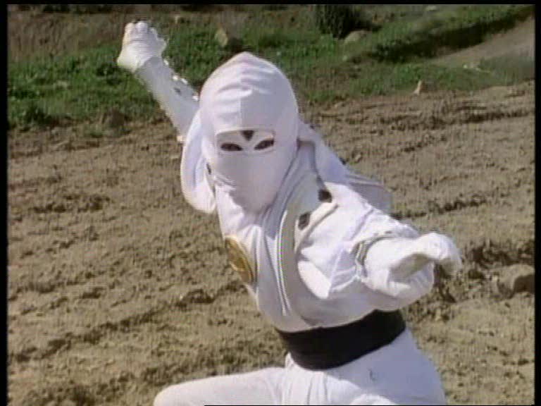 Ninja Ranger Blanc