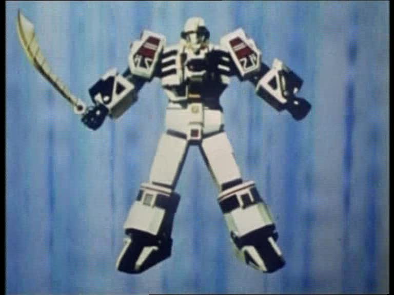 TigreZord Blanc Mode Combat