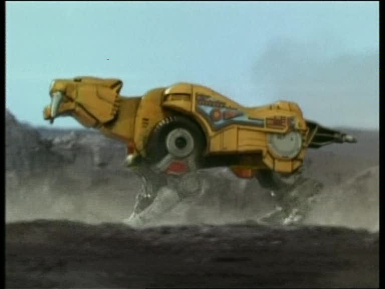 Basé sur le DinoZord Smilodon