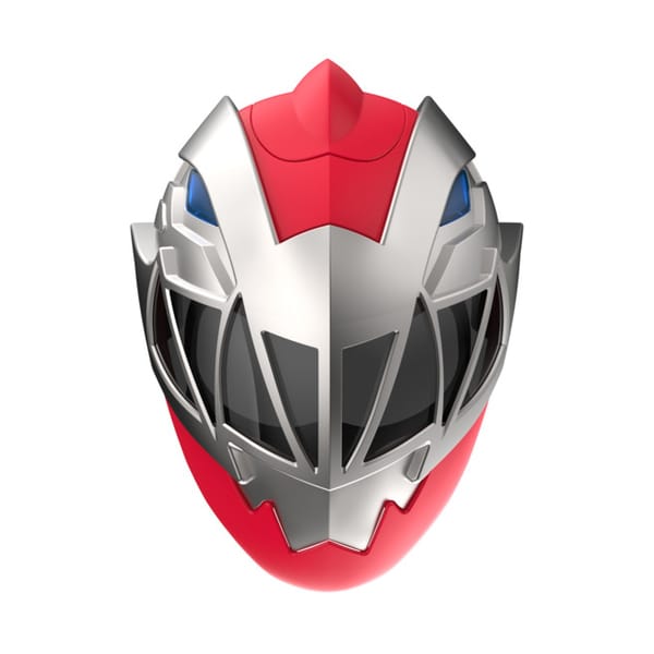 Masque électronique Ranger Rouge