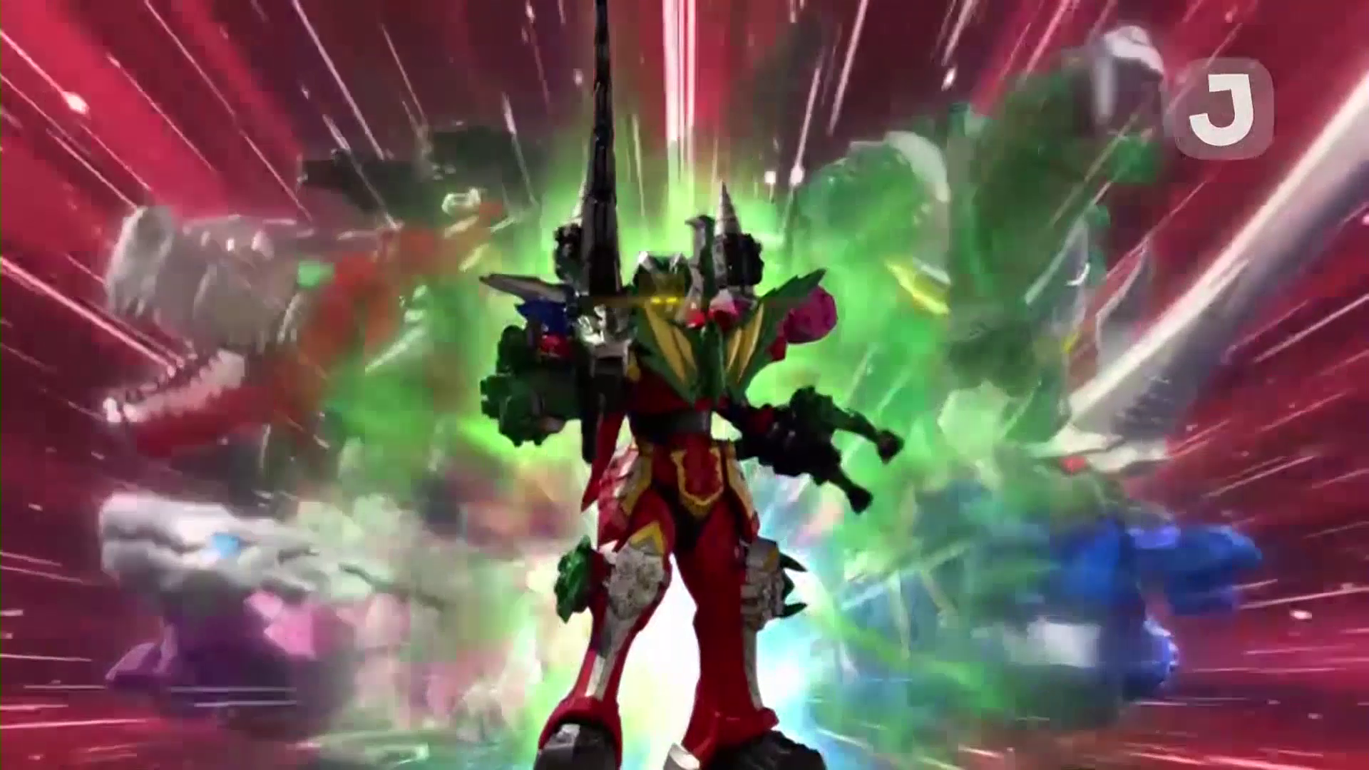 Megazord Dino Fury Formation Griffe