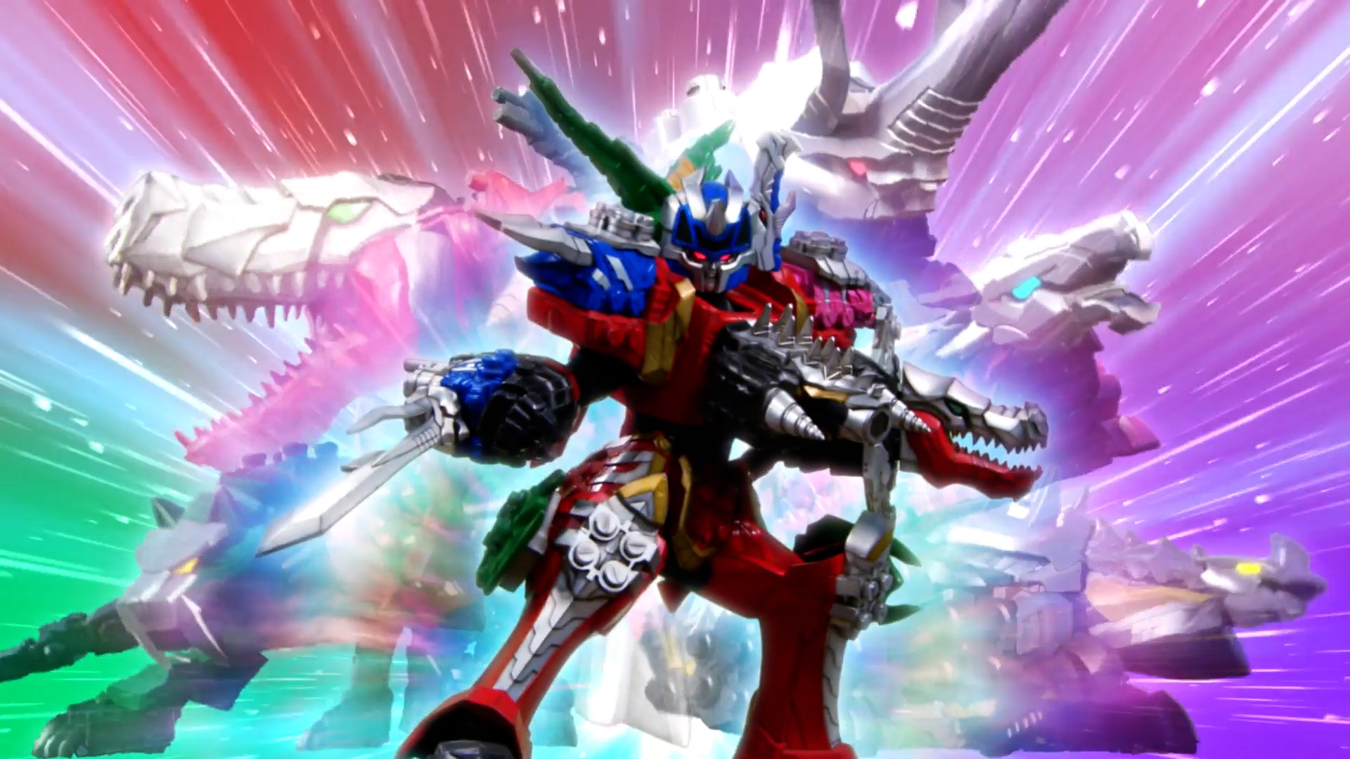 Megazord Dino Fury Formation Epée du Guerrier