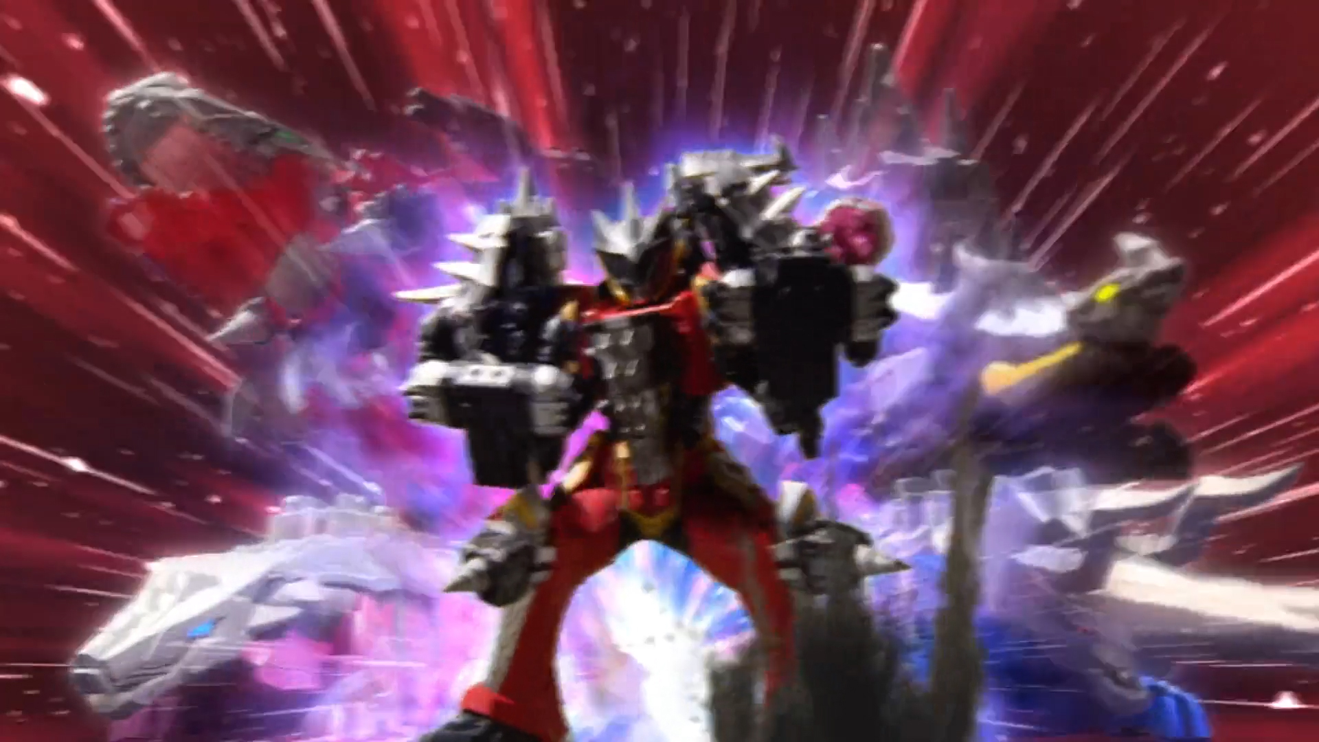 Megazord Dino Fury Formation Pointe