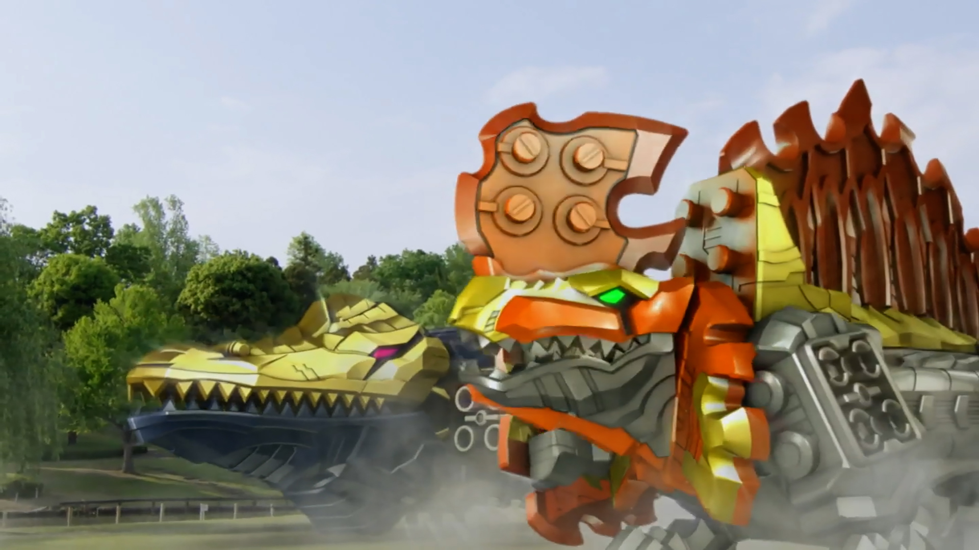 Appel des Zords Mosa et Dimétro