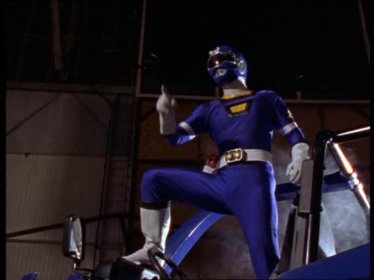 Turbo Ranger Bleu