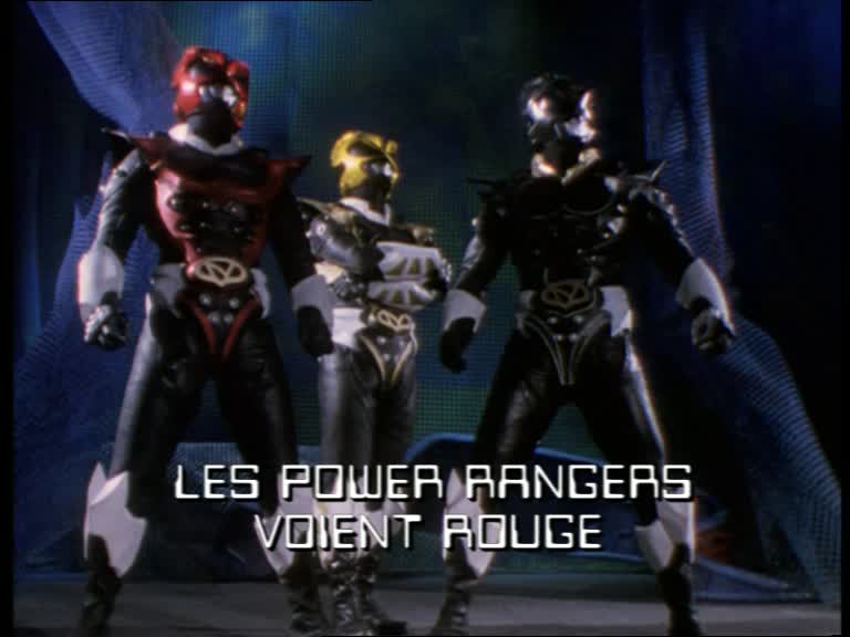 Les Power Rangers voient rouge