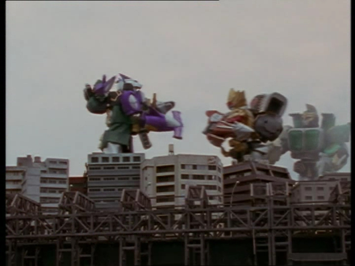 Le dressage des Zords