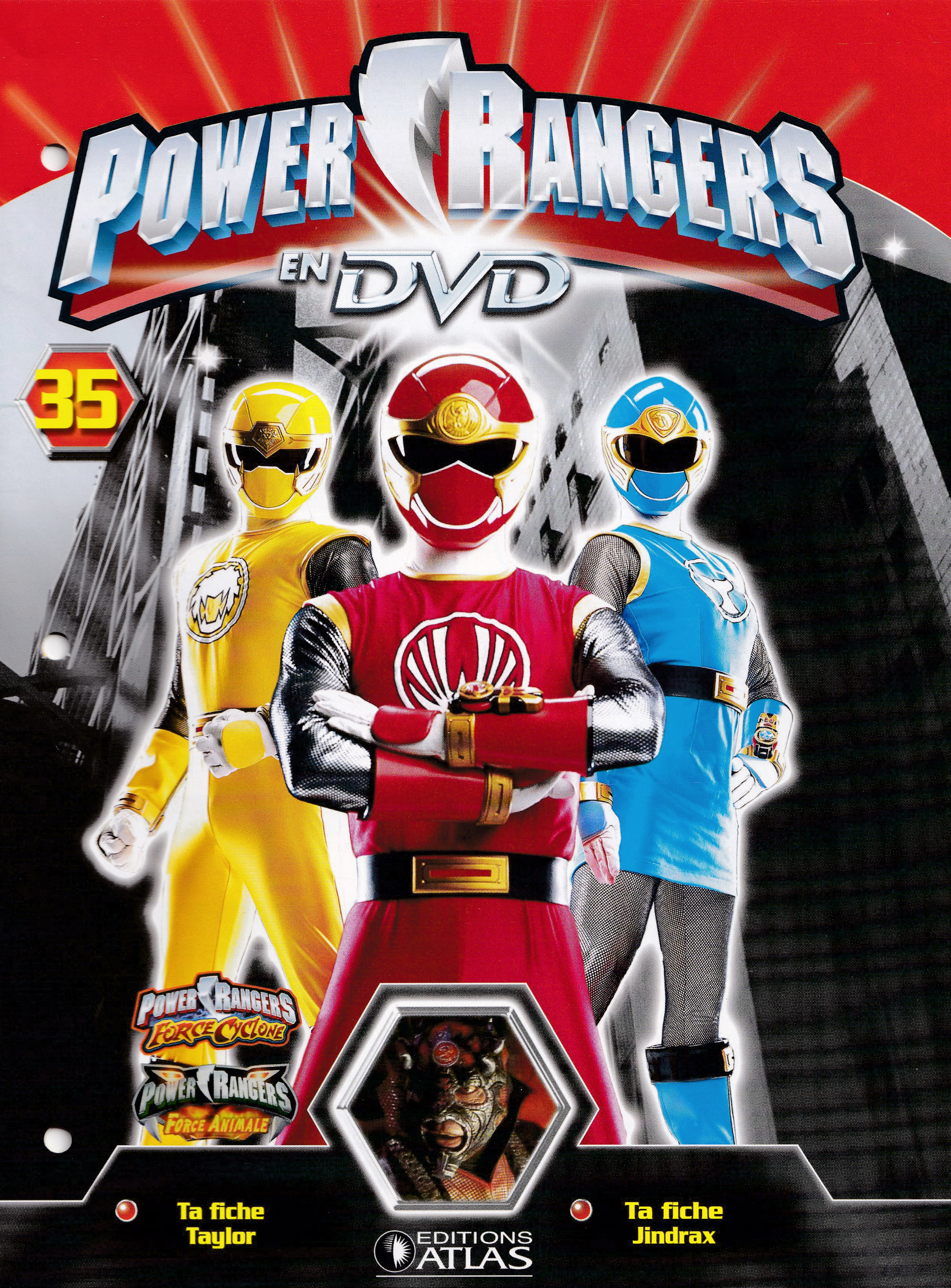 Power Rangers en DVD n°35