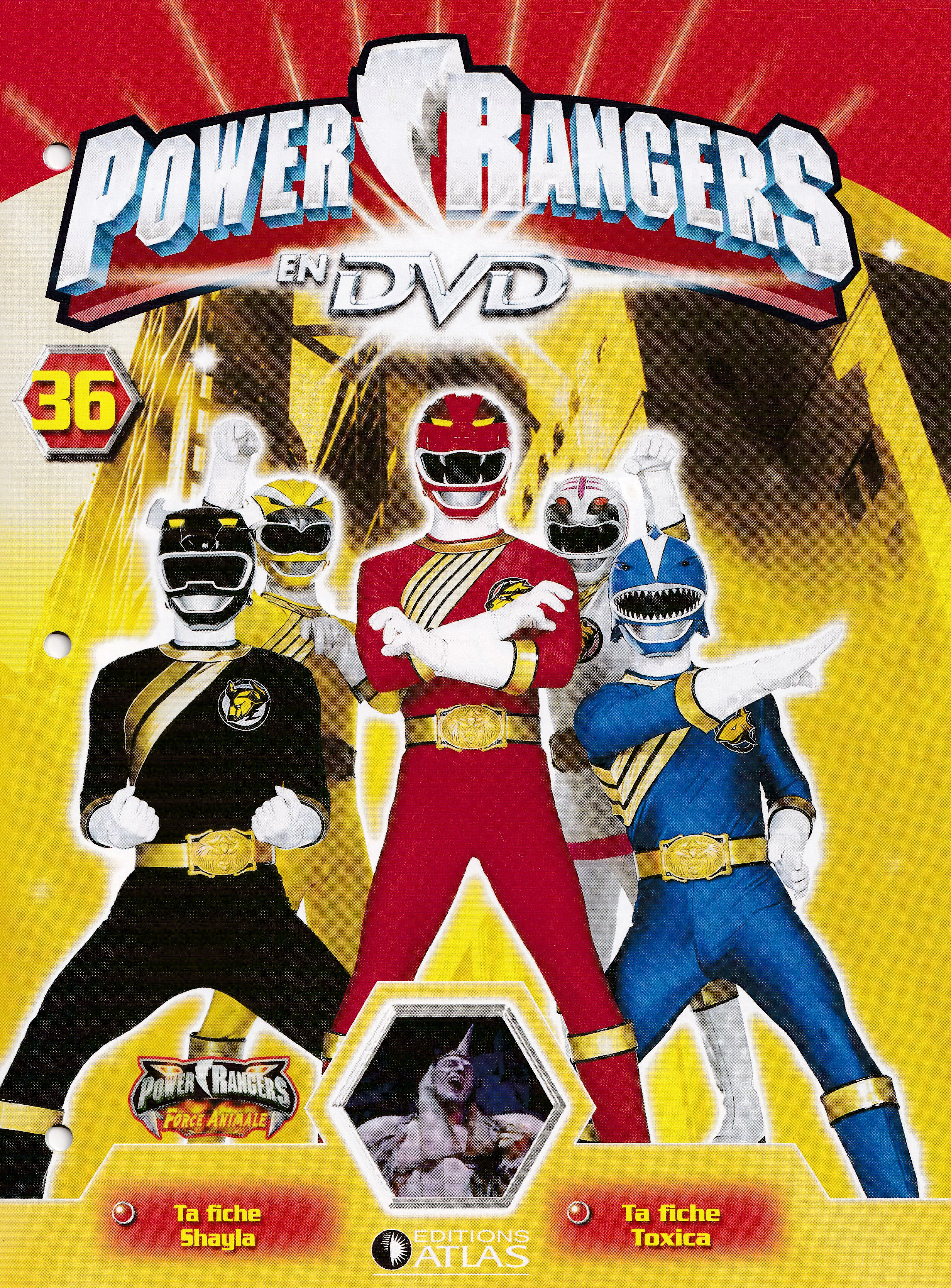 Power Rangers en DVD n°36