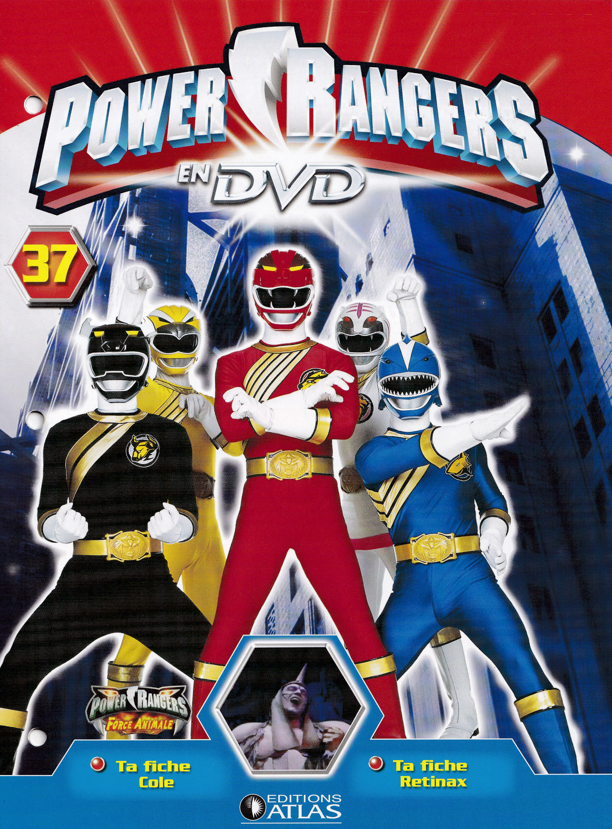 Power Rangers en DVD n°37