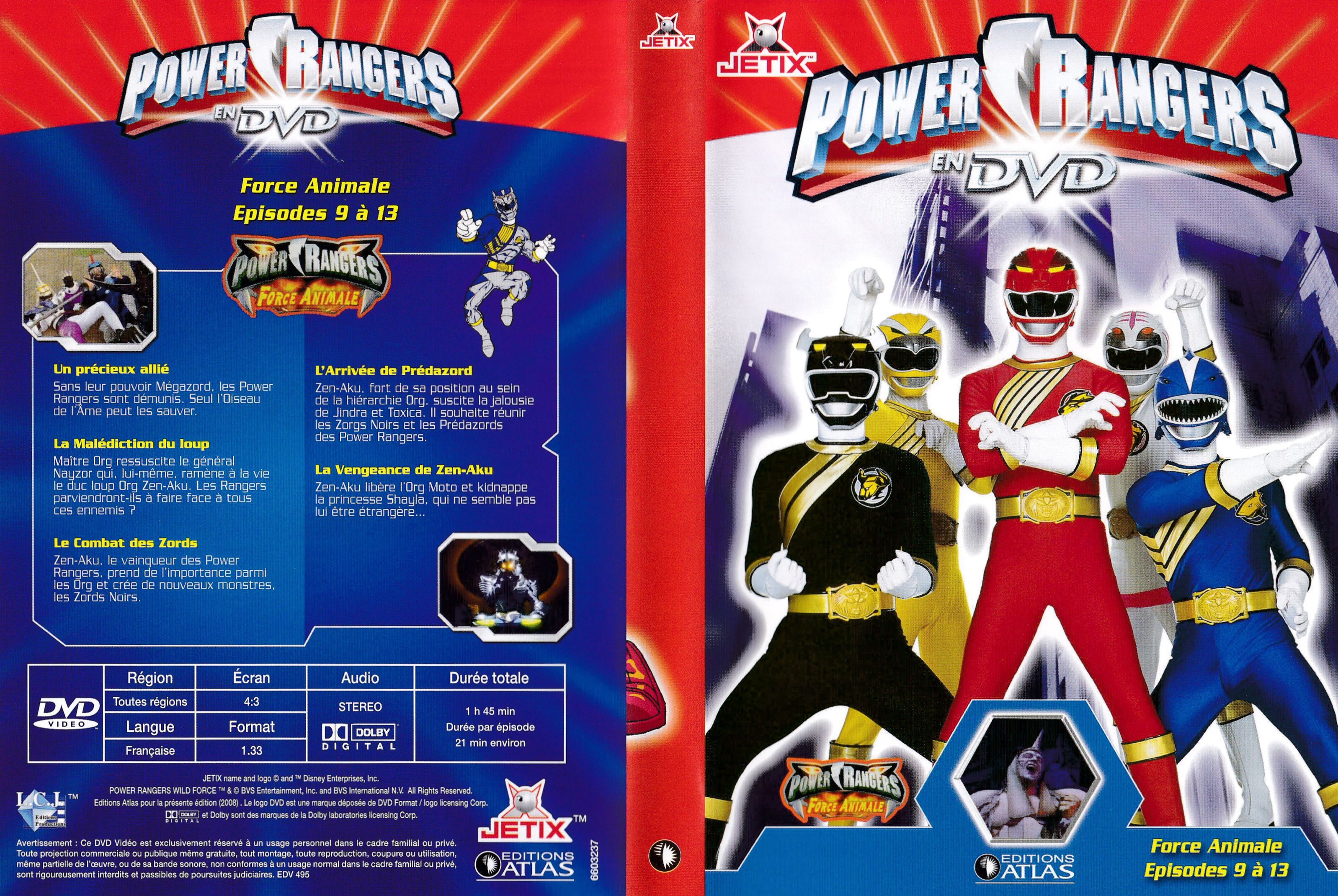 Power Rangers en DVD n°37