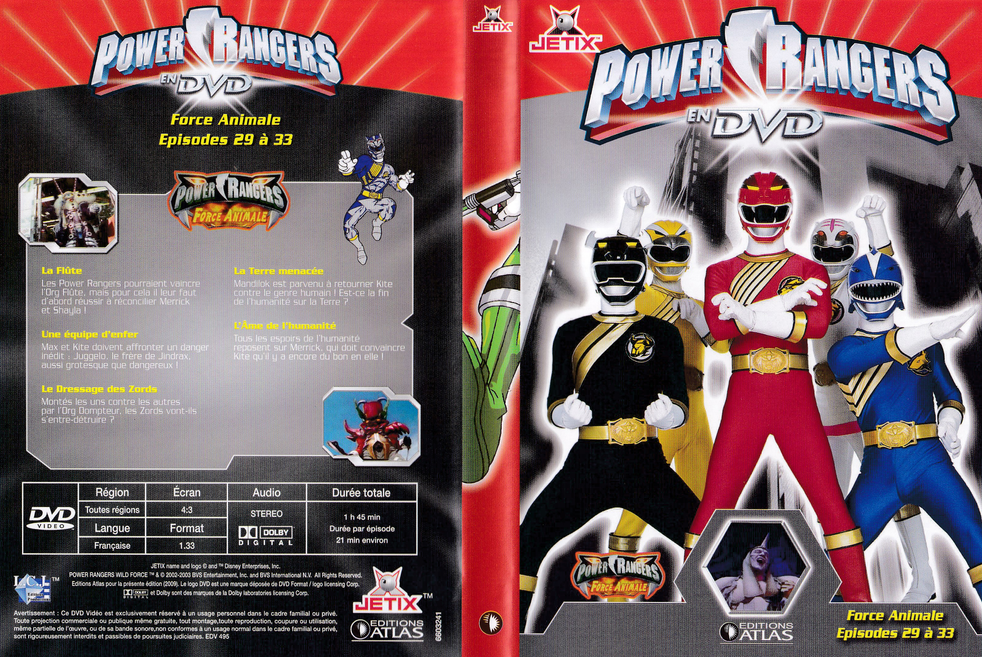 Power Rangers en DVD n°41