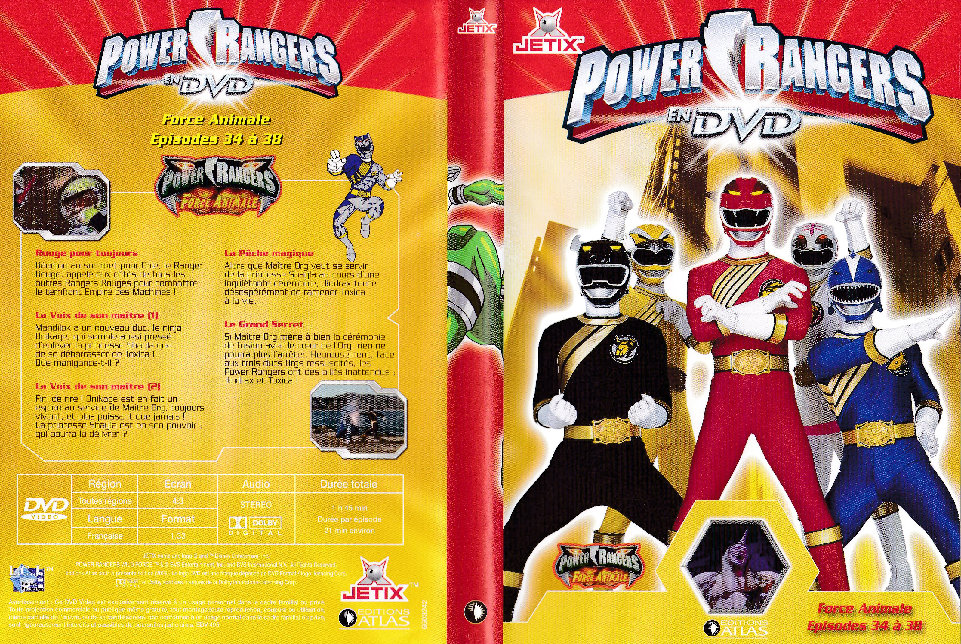Power Rangers en DVD n°42
