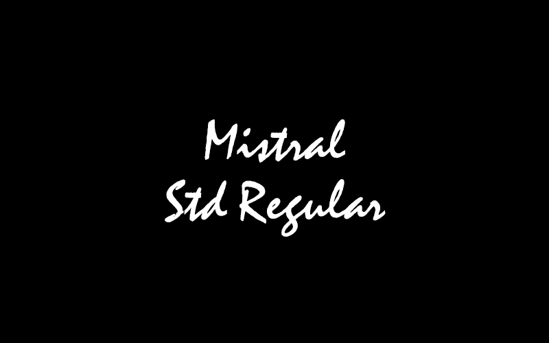 Mistral Std Regular