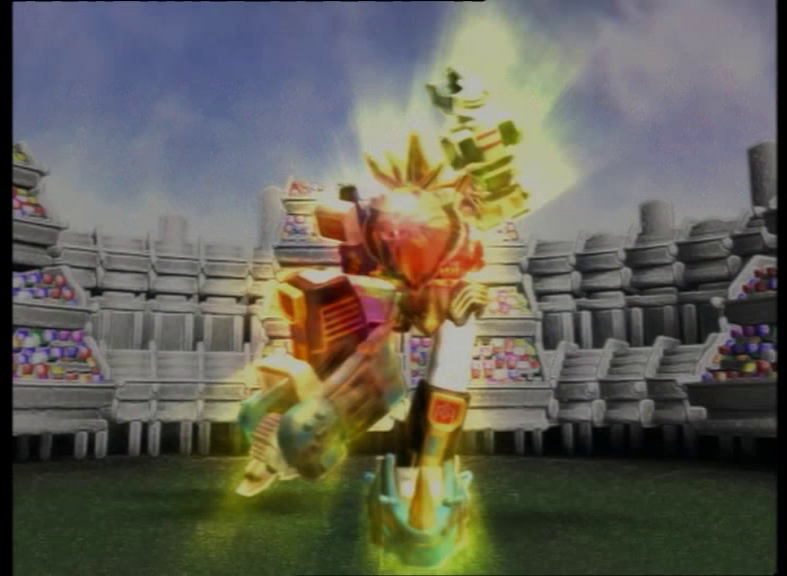 Megazord Force Animale Mode Attaque