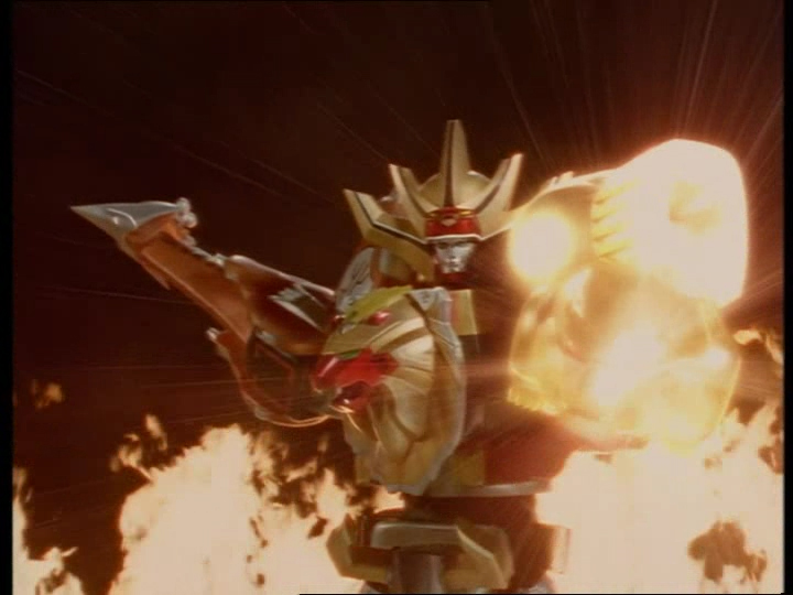 Megazord Force Animale Mode Lance Impact