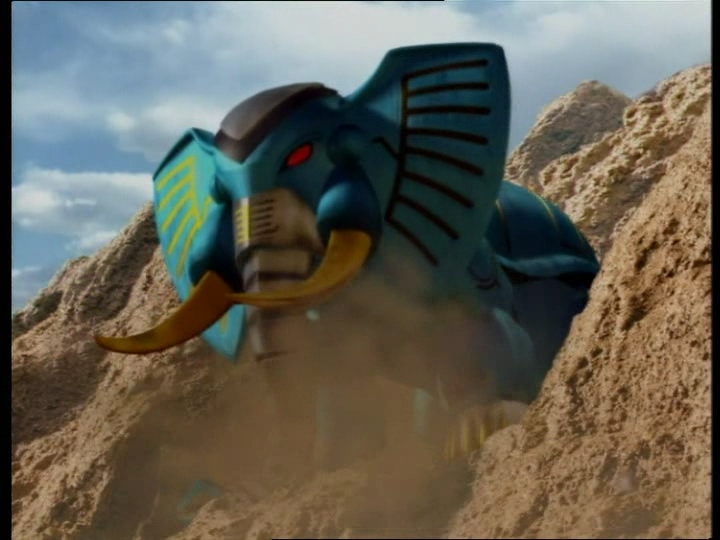 Arrivée du Zord Eléphant