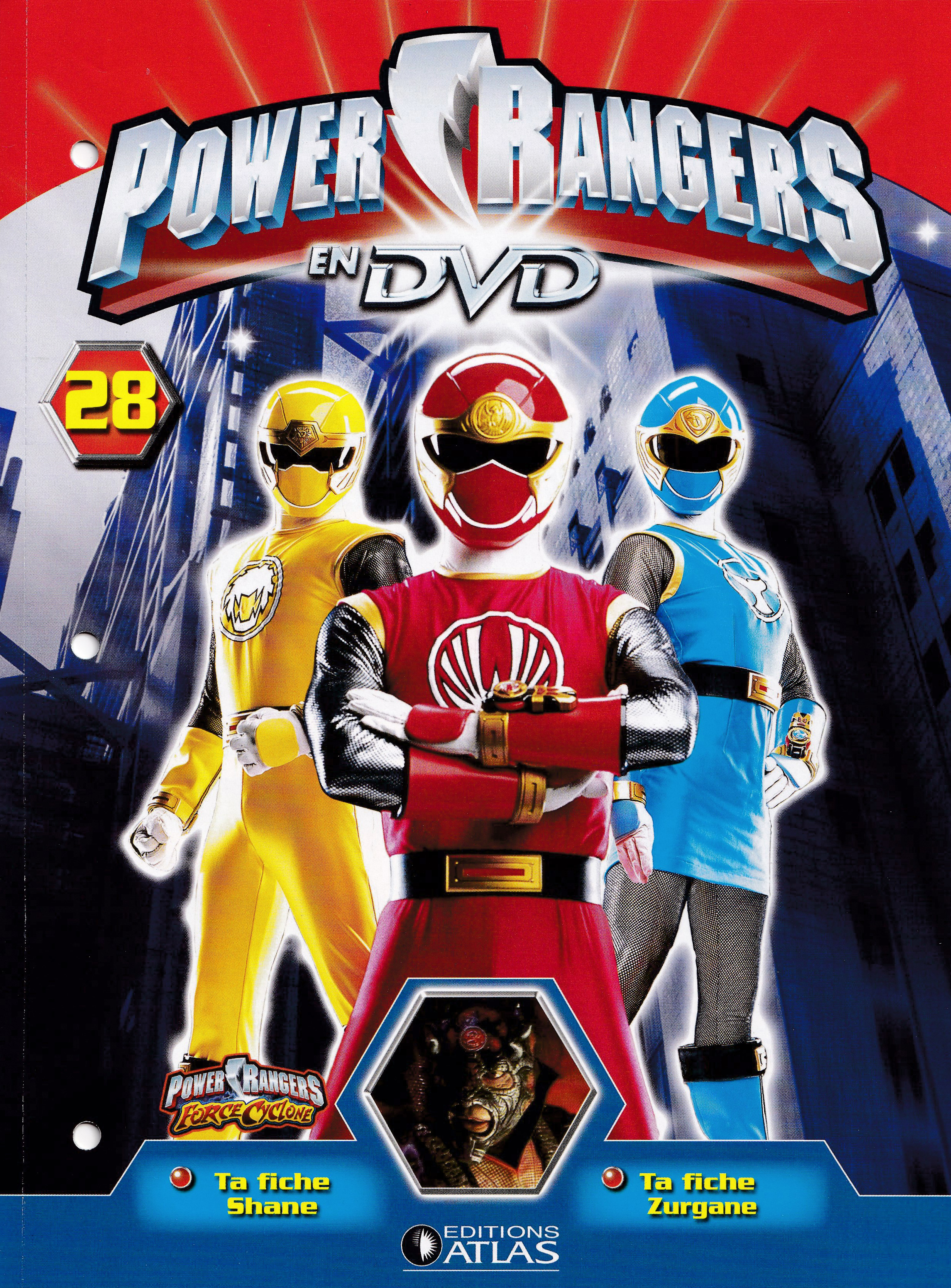 Power Rangers en DVD n°28