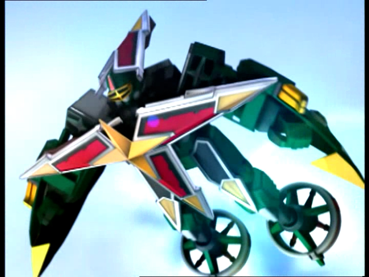 Formation Megazord Samouraï Etoile Mode Robot