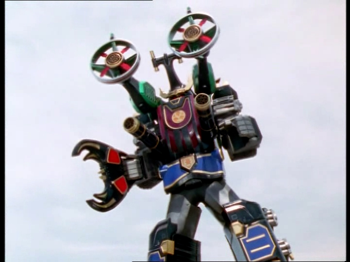 Megazord Samouraï Tonnerre