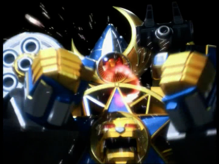 Formation du Megazord Super Cyclone