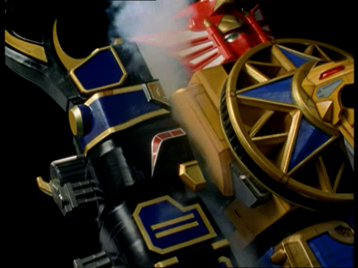 Formation du Megazord Super Cyclone