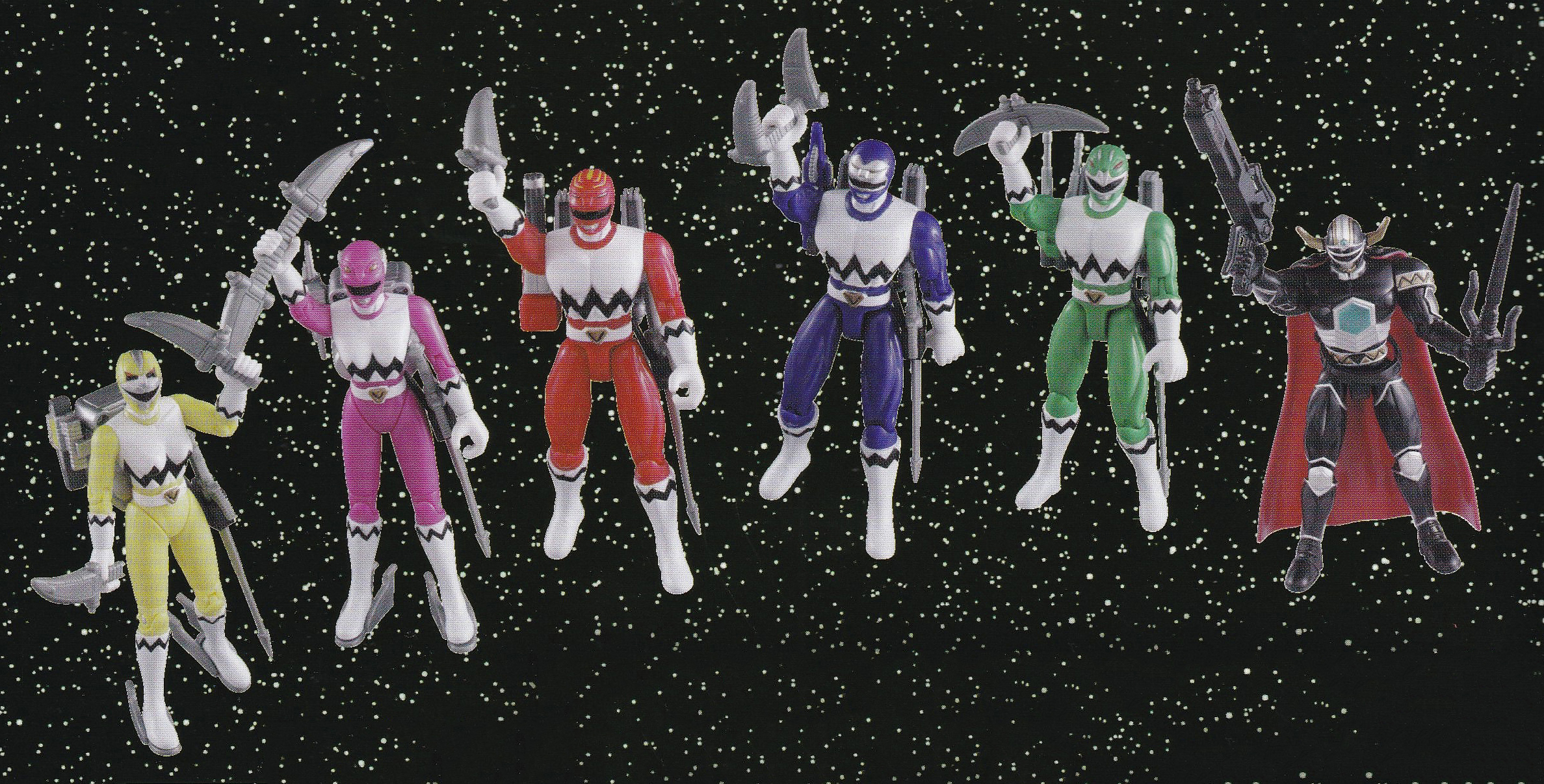 Figurines Power Rangers Parlantes 12,5 cm