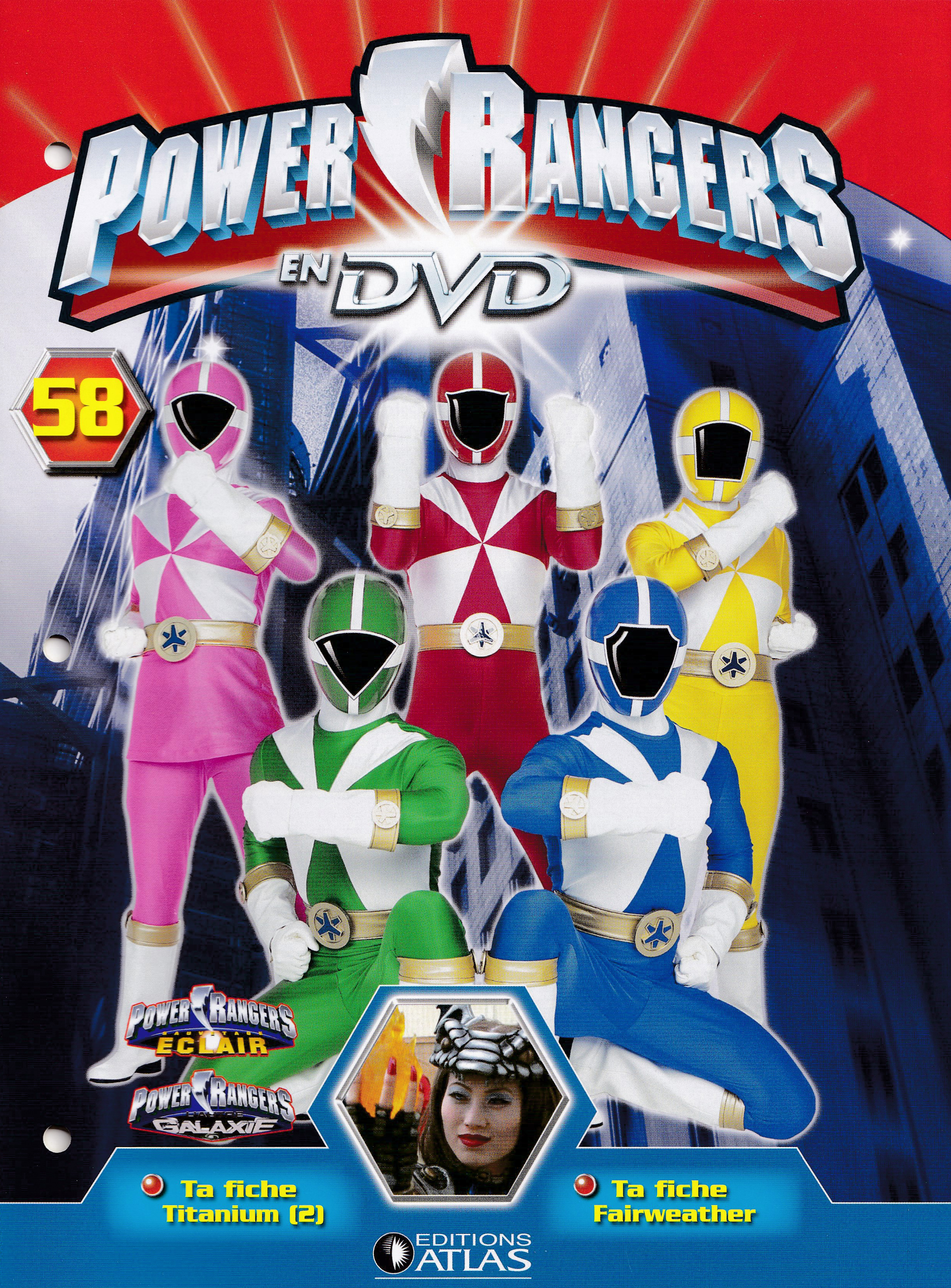 Power Rangers en DVD n°58