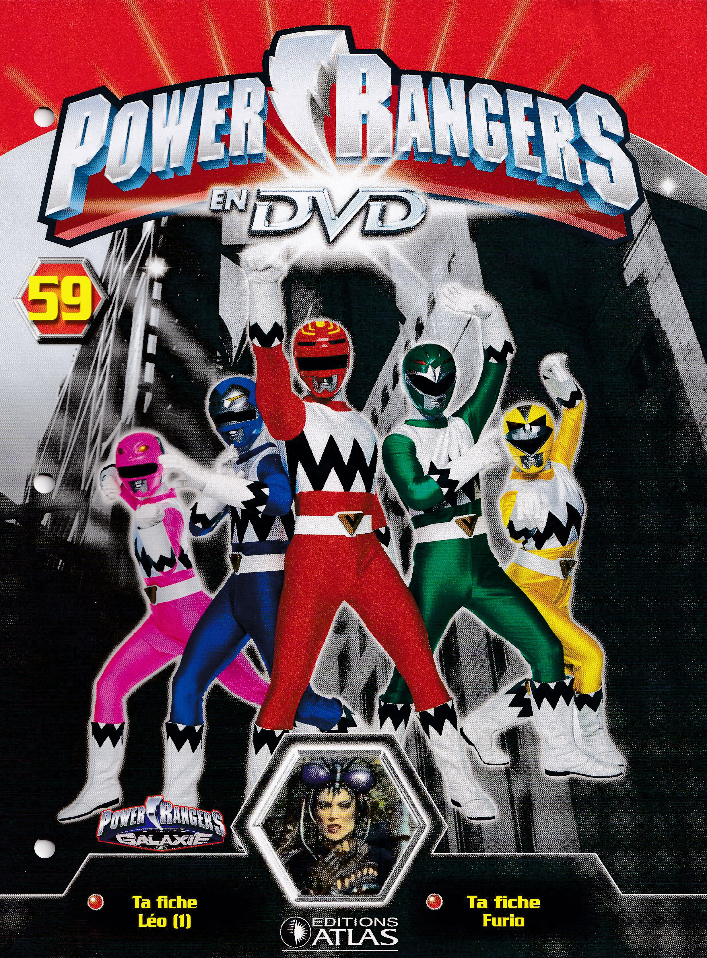 Power Rangers en DVD n°59