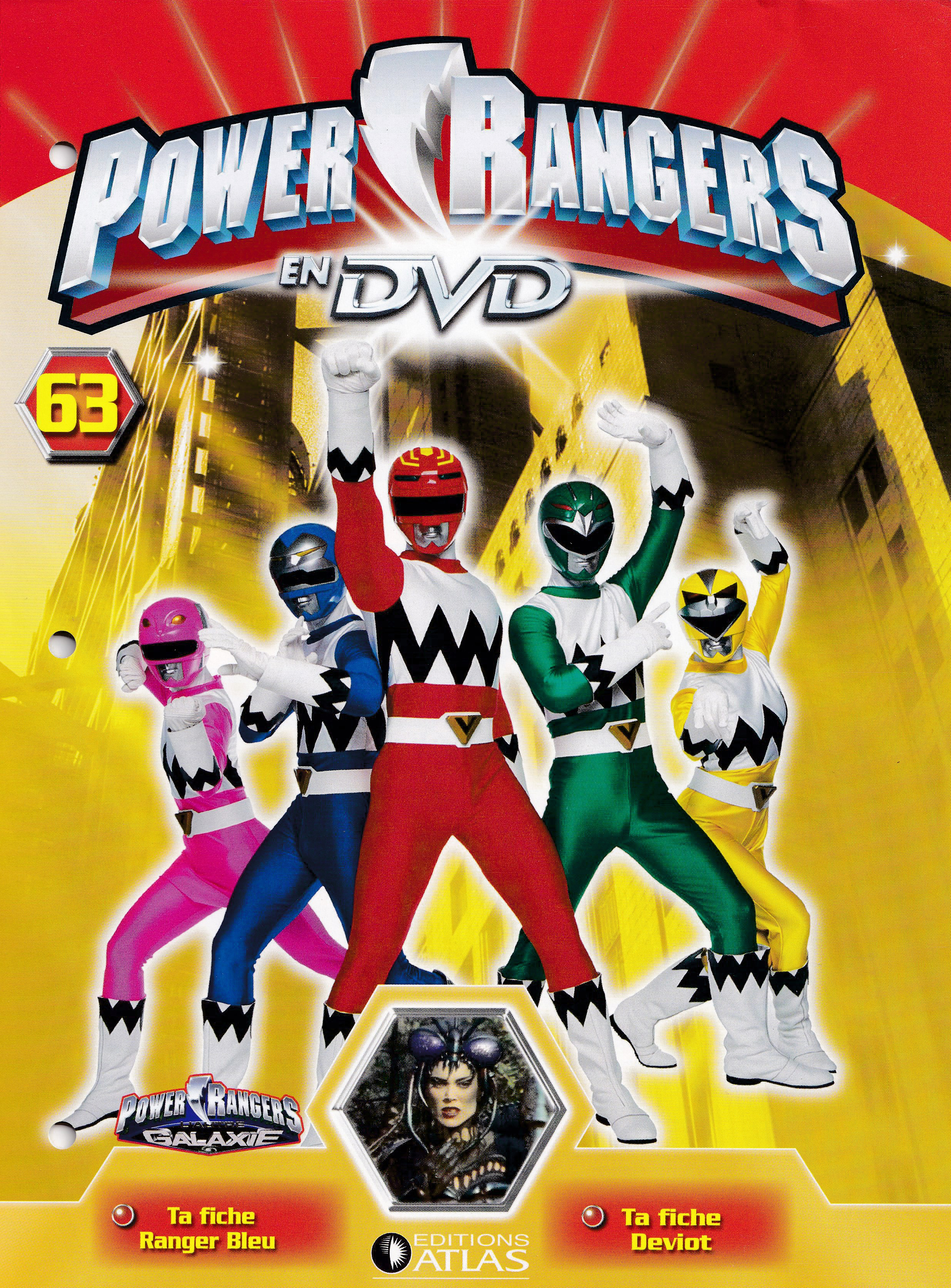 Power Rangers en DVD n°63