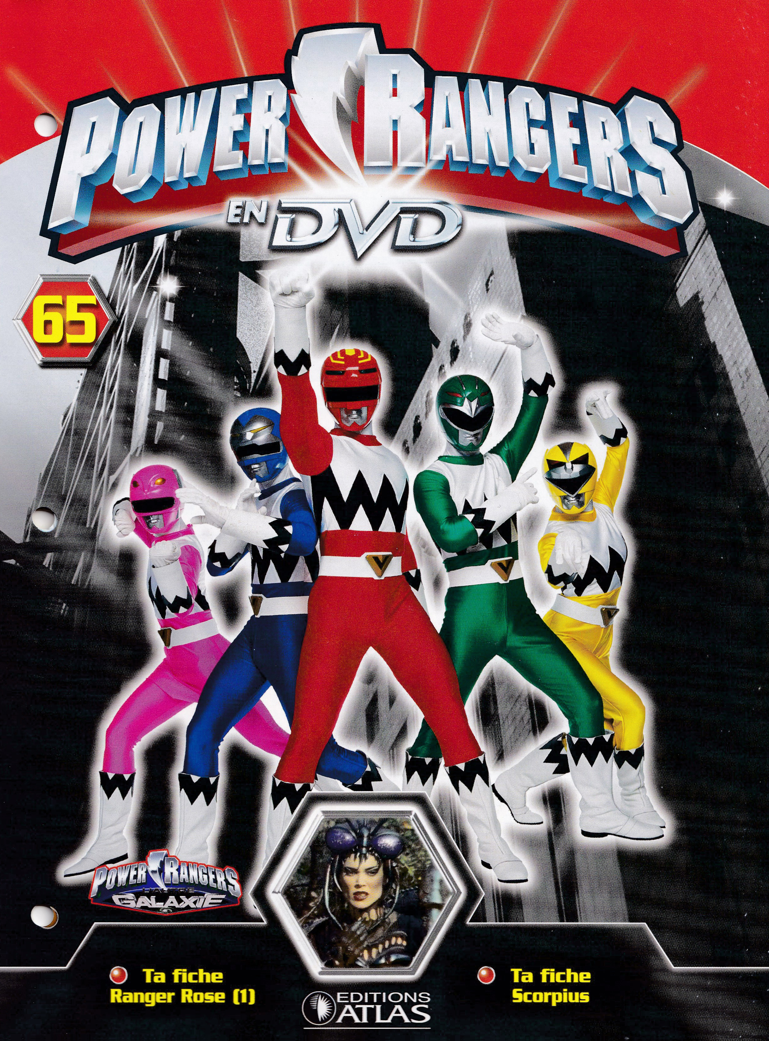 Power Rangers en DVD n°65