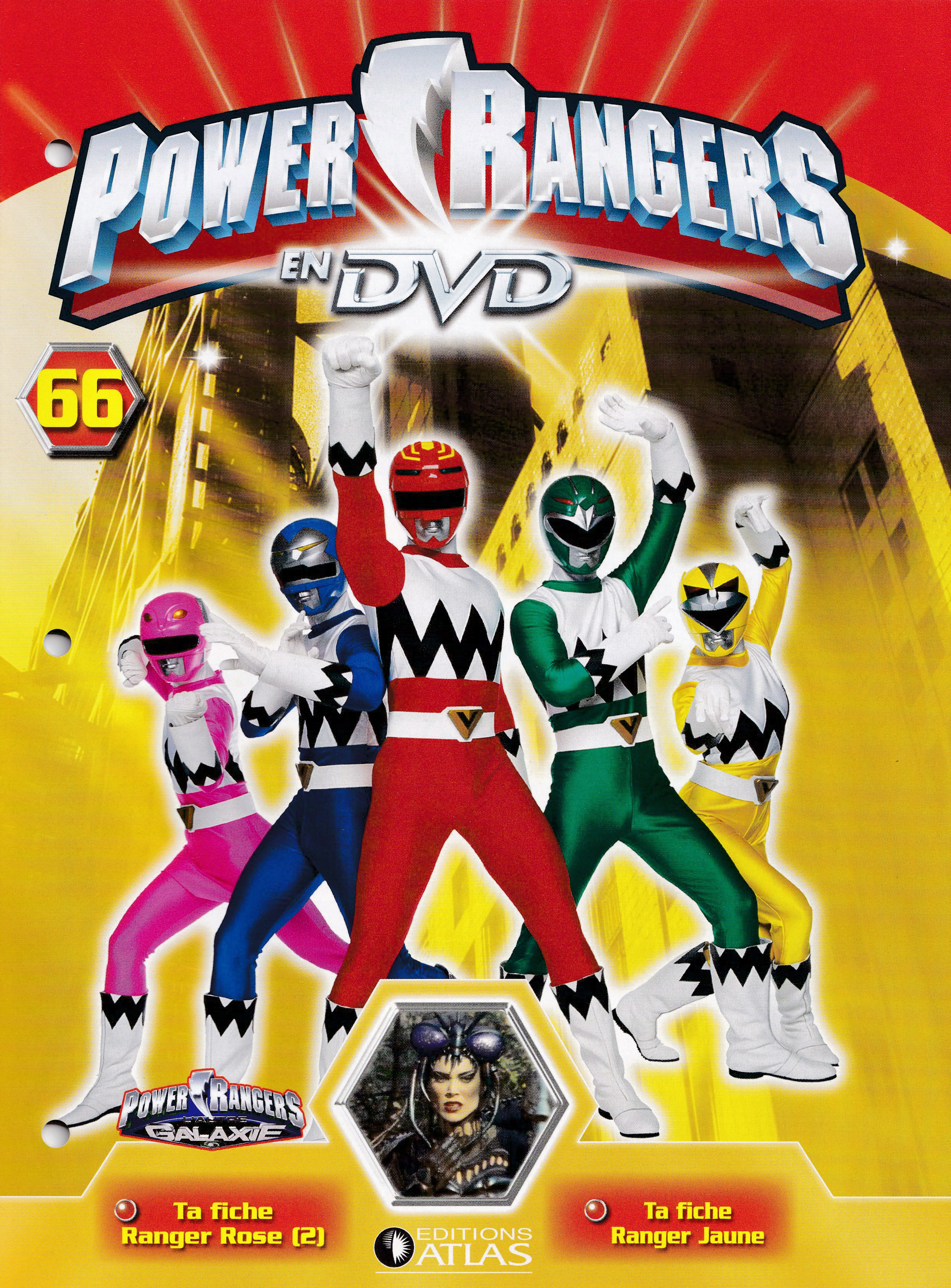 Power Rangers en DVD n°66