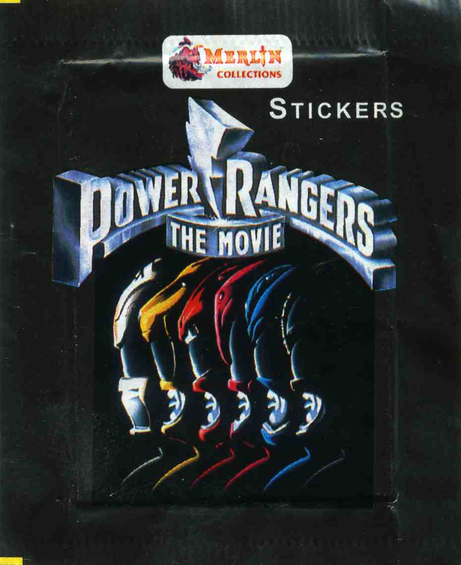 Power Rangers le Film Sticker Album