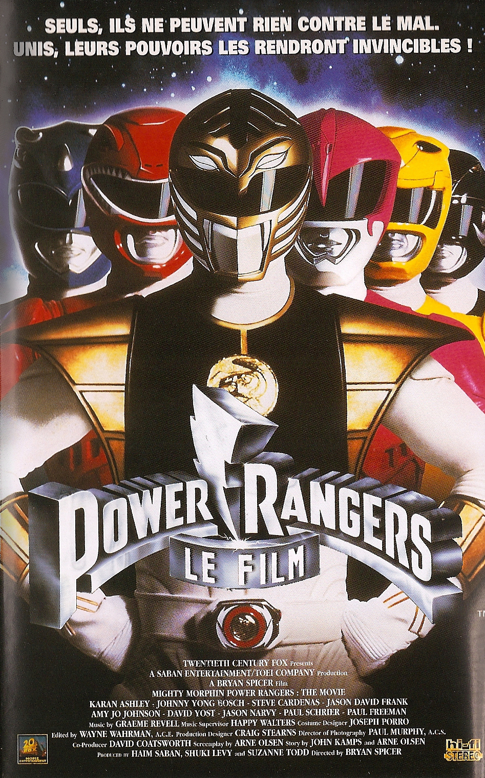 Power Rangers le Film