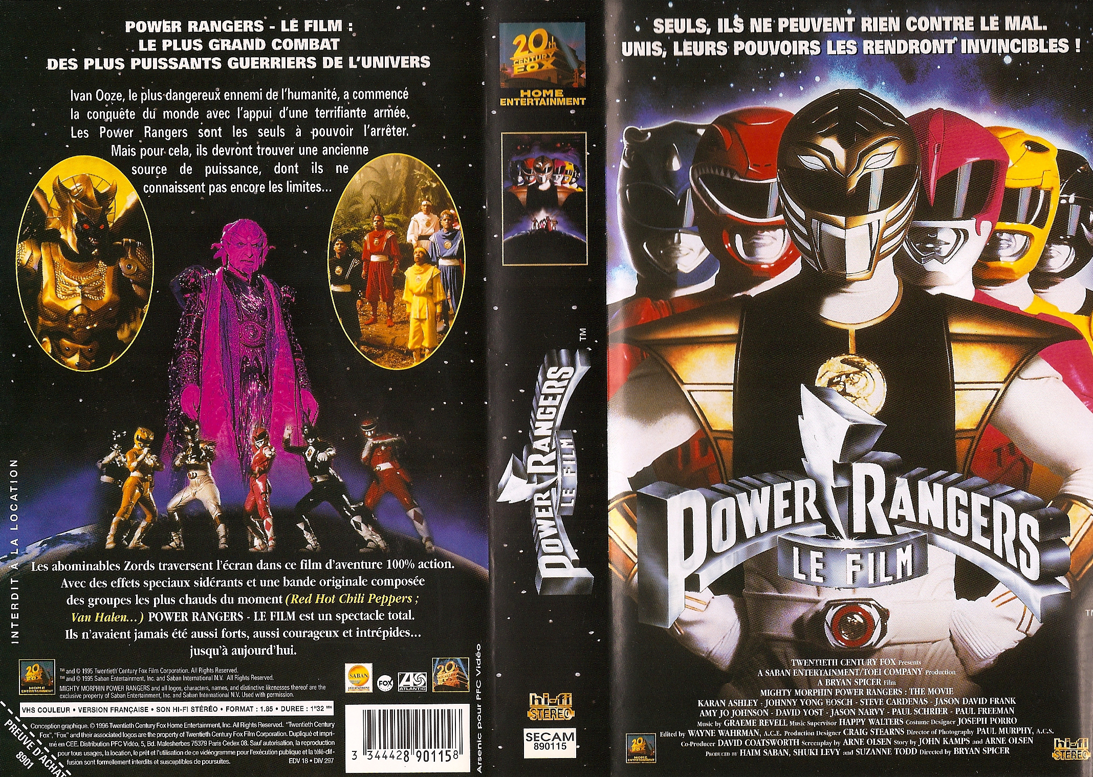 Power Rangers le Film