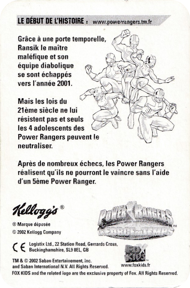 Megazord Fantôme (verso)