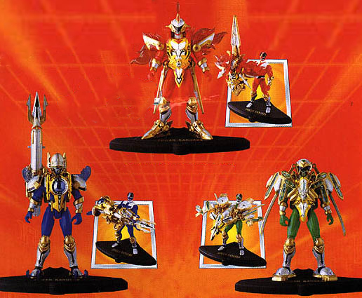 Figurines Power Rangers Platine Force 12,5 cm