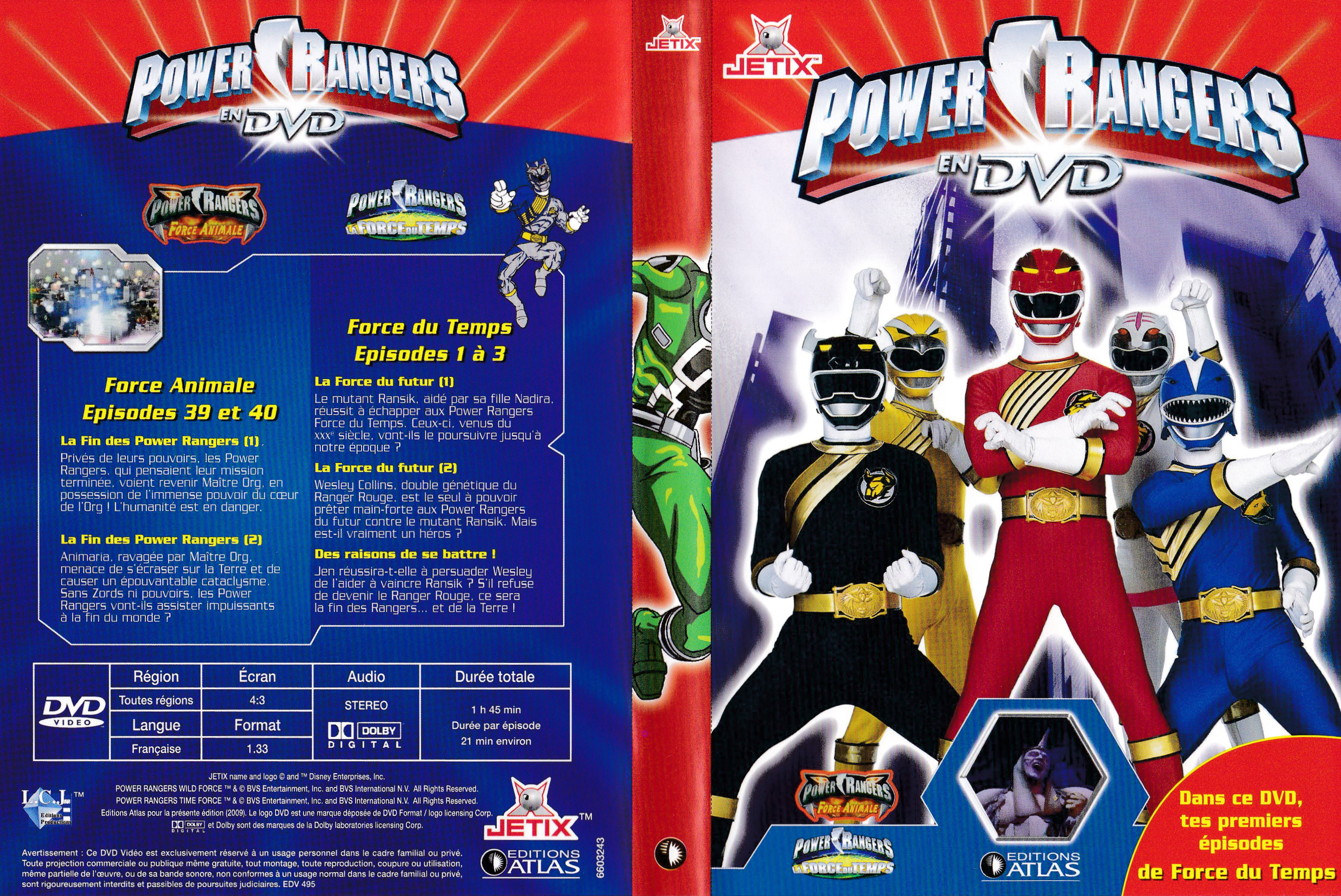 Power Rangers en DVD n°43