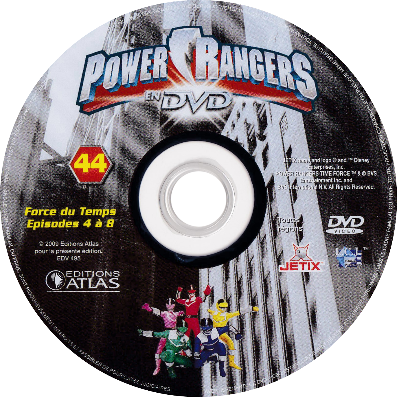 Power Rangers en DVD n°44