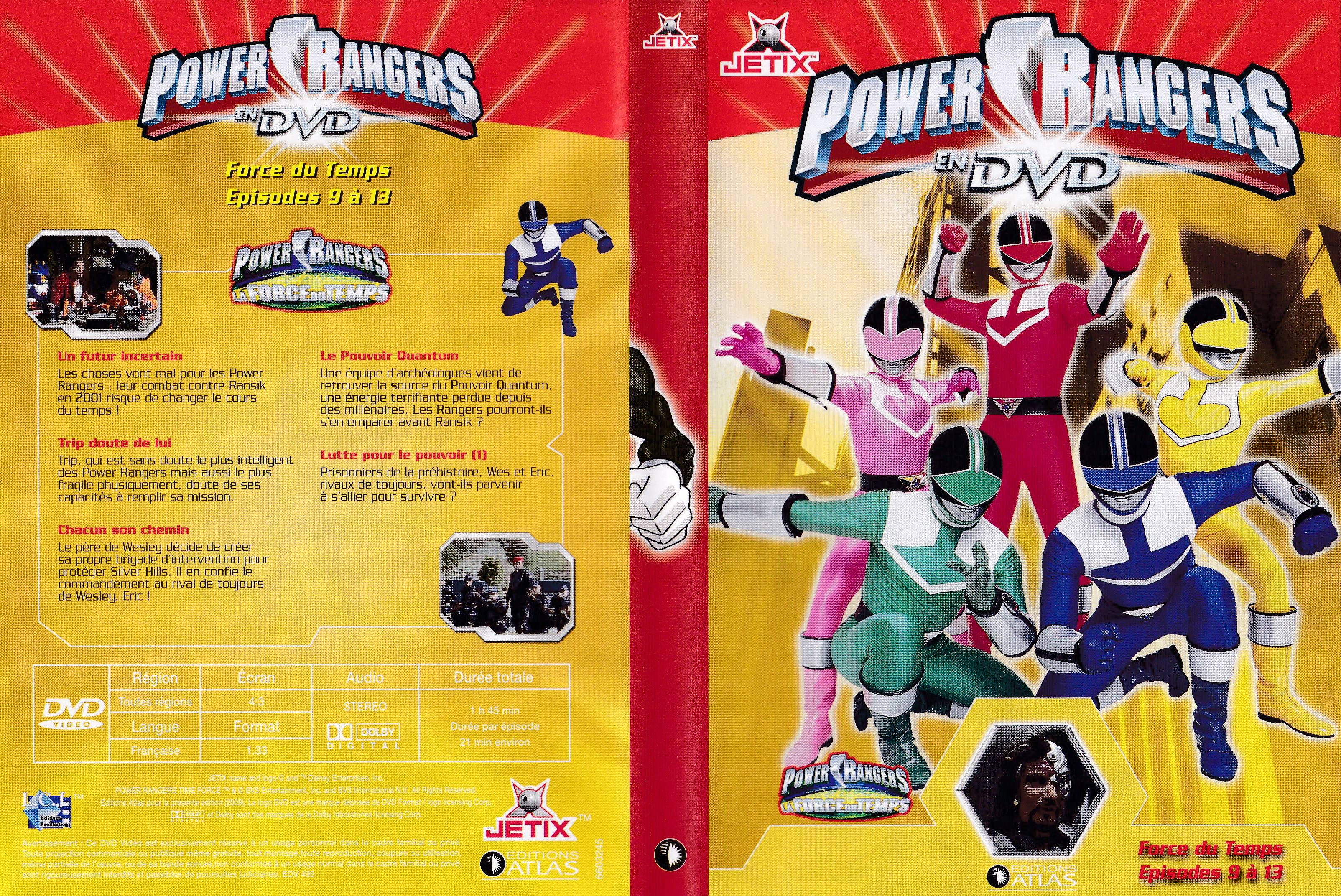 Power Rangers en DVD n°45