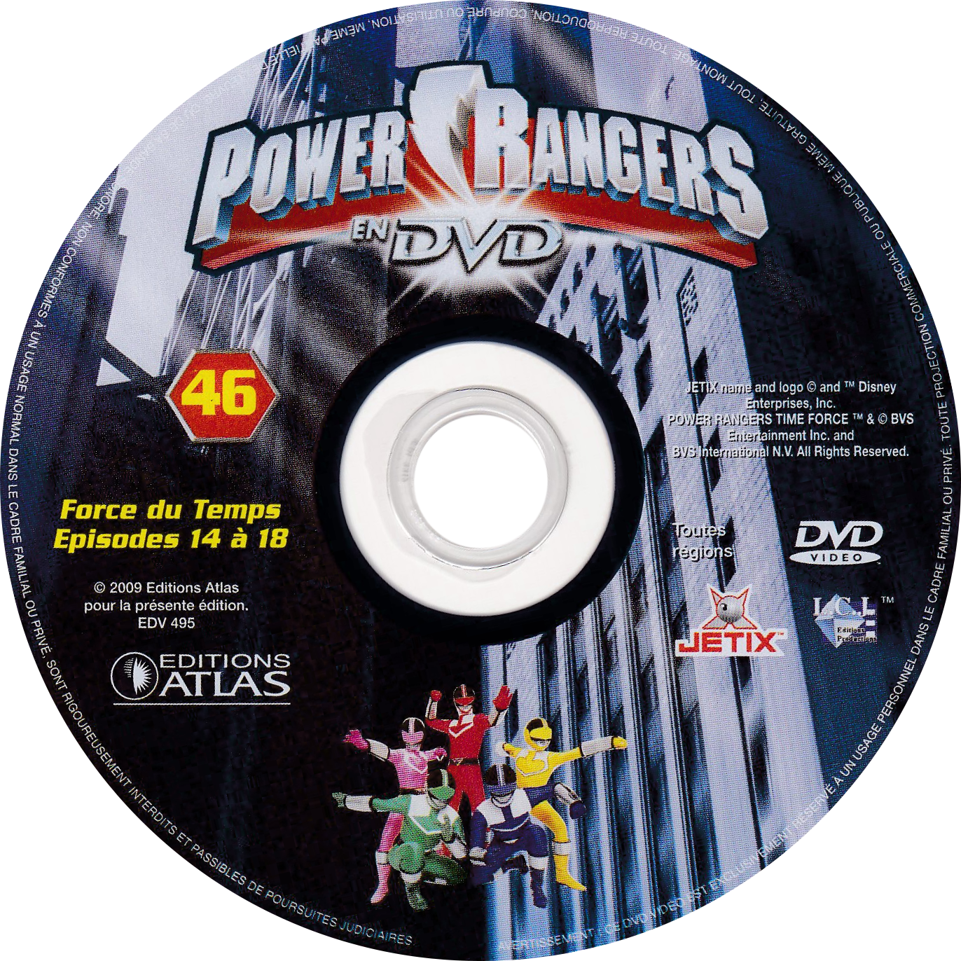 Power Rangers en DVD n°46