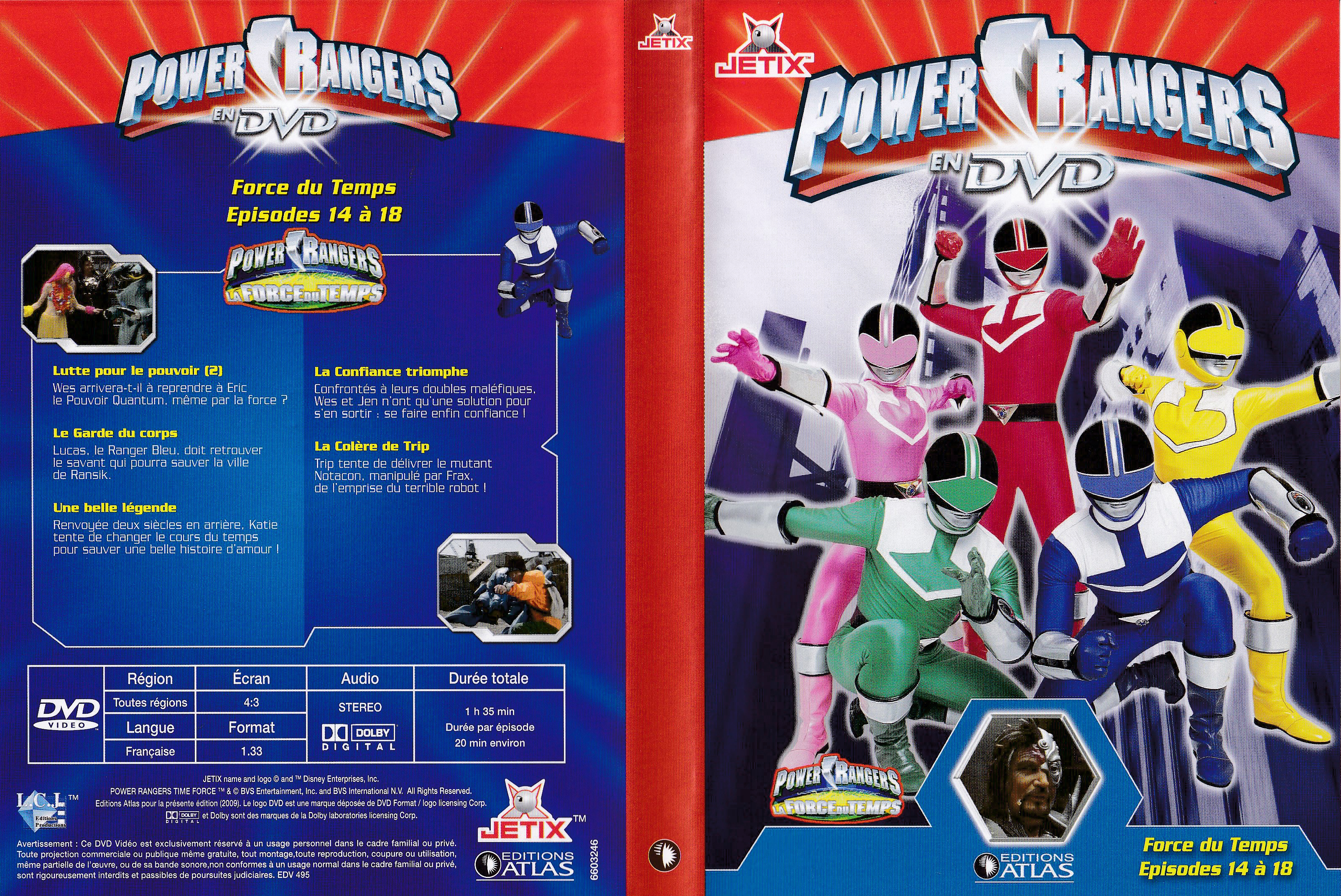 Power Rangers en DVD n°46