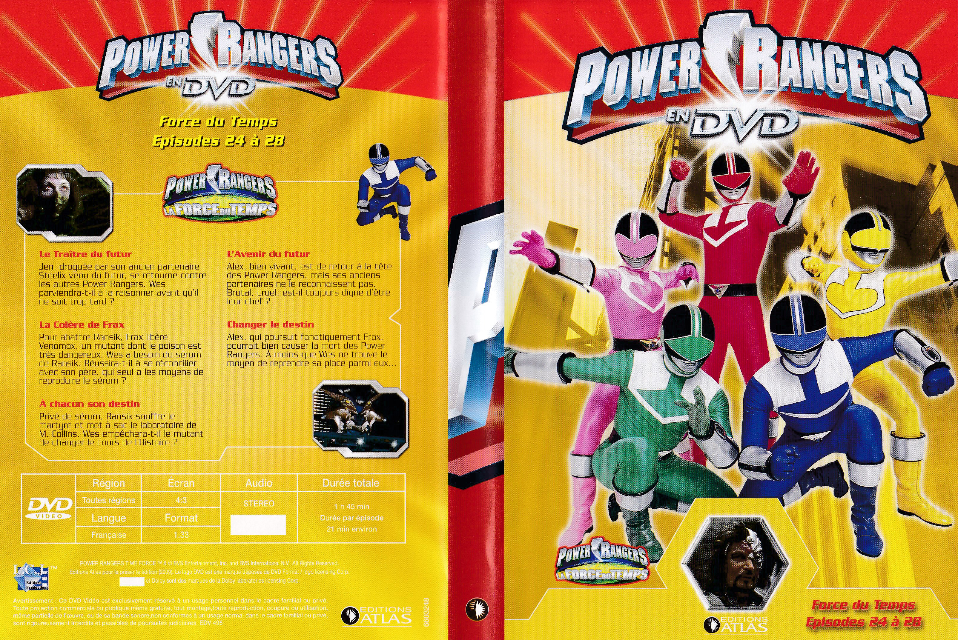 Power Rangers en DVD n°48