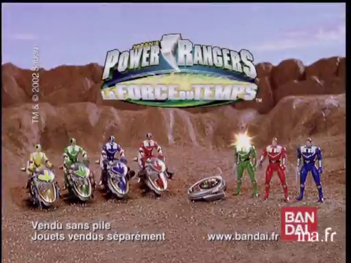 Bandai - Chrono Morpher, Motos Vector et Figurines Autotransformables